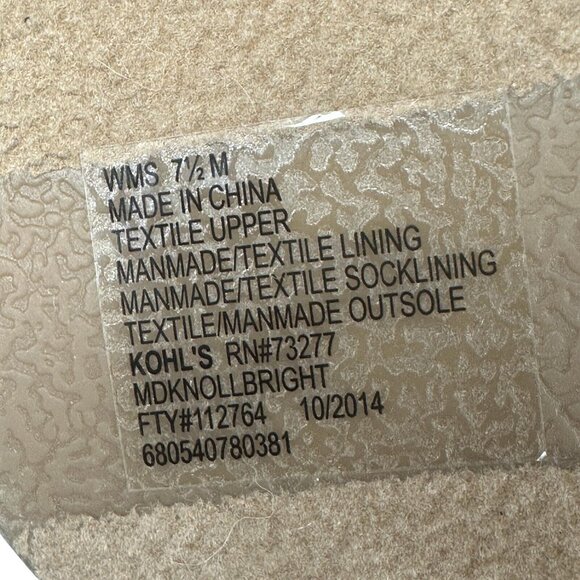 Mudd Peep-Toe Blue Platform Cork Wedge Sandals Womens Boho US Size 7.5 M - Picture 10 of 10